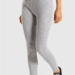 Slounge leggings-lilac grey marl